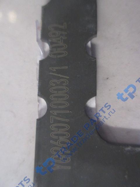 Реальная фотография кронштейн крепления жгута левой стойки howo t5g, sitrak c7h