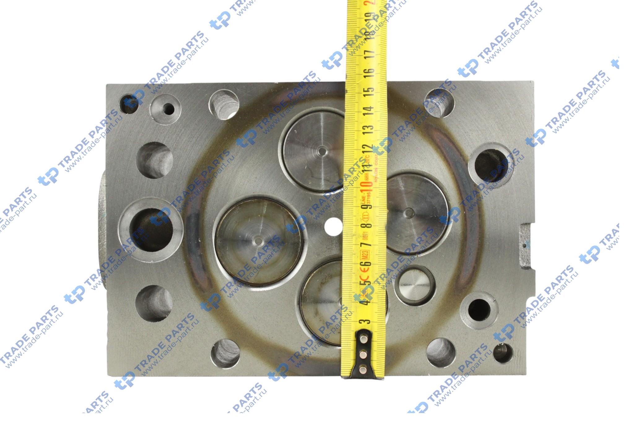 Реальная фотография головка блока цилиндров в сборе с клапанами камаз 5490, mb om457