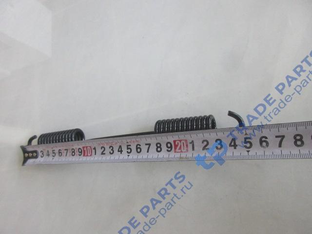 Реальная фотография пружина тормозных колодок l=250 задняя