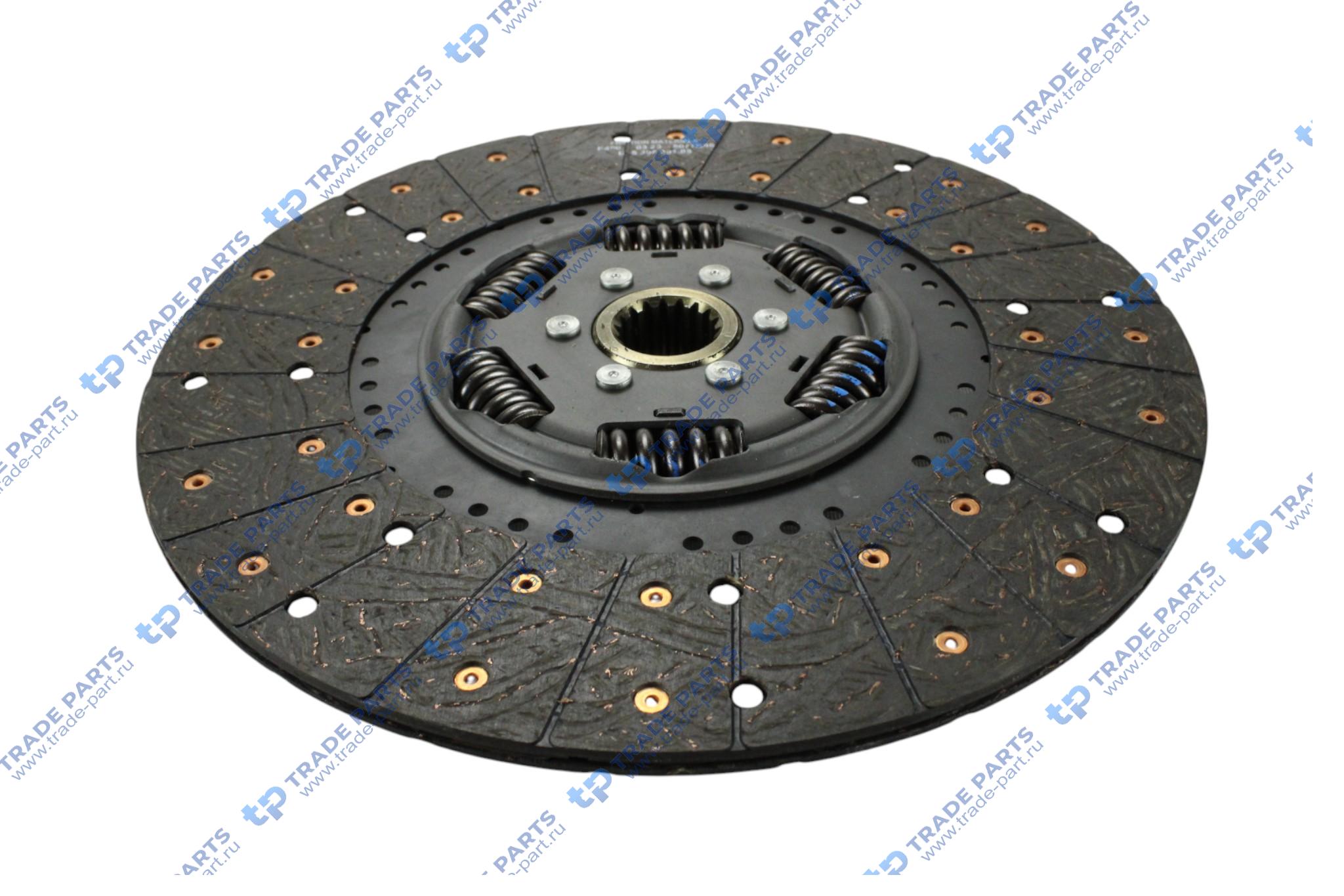 Реальная фотография диск сцепления mb om906la 230 hp. g131 395 mm.