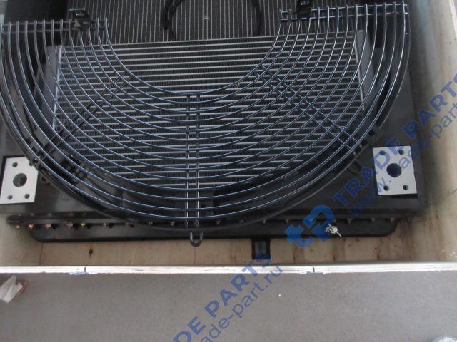 Реальная фотография радиатор в сборе (радиатор+диффузор+маслоохладитель) 875*925