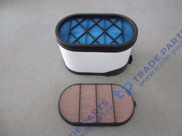 Реальная фотография фильтр воздушный shacman x3000/x5000 тягач (комплект) wp13 c 2023 года dz97259191047, dz97259191048