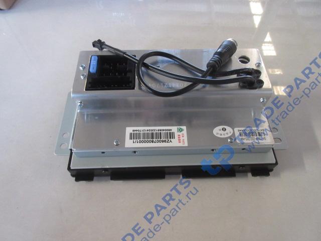 Реальная фотография медиа система mp5 с сенсорным экраном howo t5g, sitrak c7h качество о