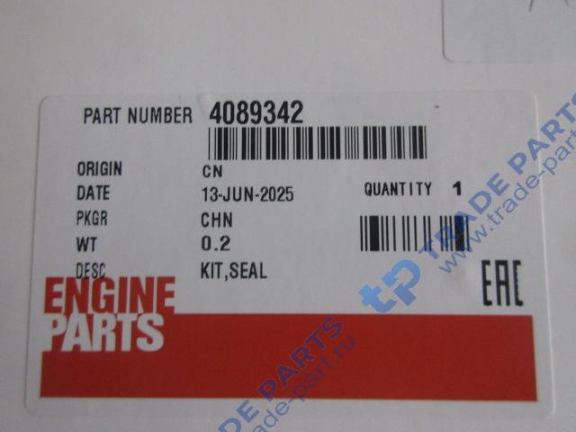 Реальная фотография сальник коленвала задний  3925529,3904323