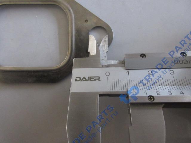 Реальная фотография прокладка выпускного коллектора (металл 3 слоя)