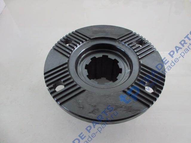 Реальная фотография фланец хвостовика редуктора 180x4 с насечкой h=90 крупный шлиц z=8