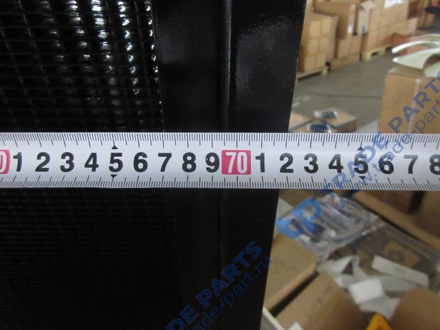 Реальная фотография радиатор системы охлаждения zl30g (а), шт xcmg 5004578/15.5-67-85