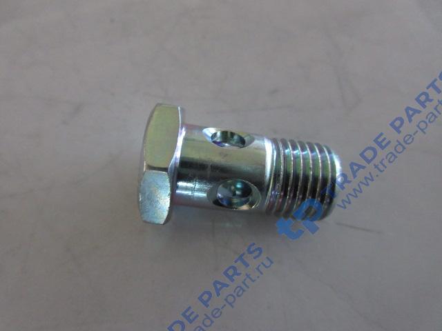 Реальная фотография болт-штуцер топливной магистрали 3924725 пустотелый m14x1.5-26 3924725/3907541