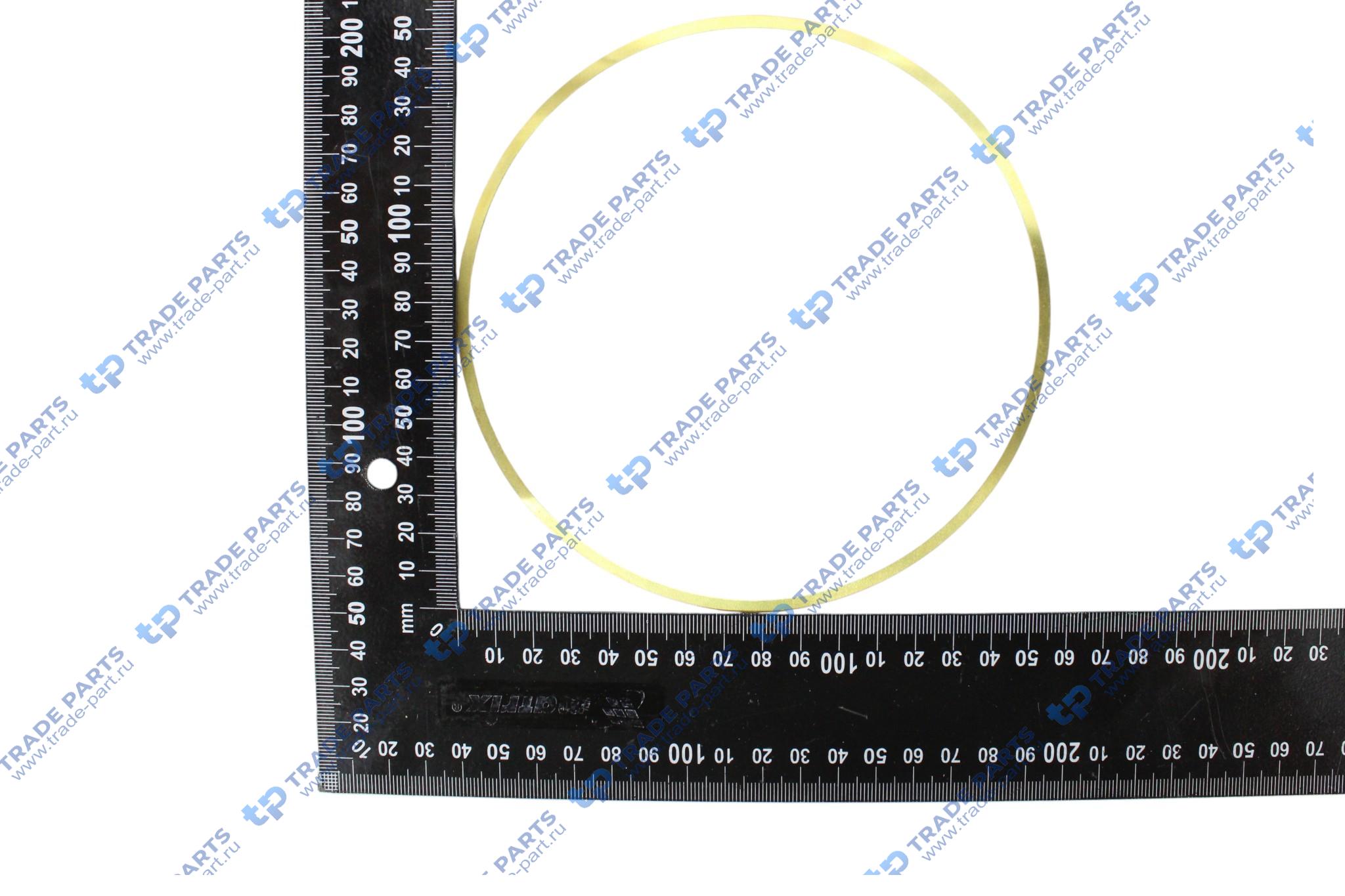 Реальная фотография кольцо уплотнительное гильзы mb ом442 153,3 x 147,4 x 0,15 mm