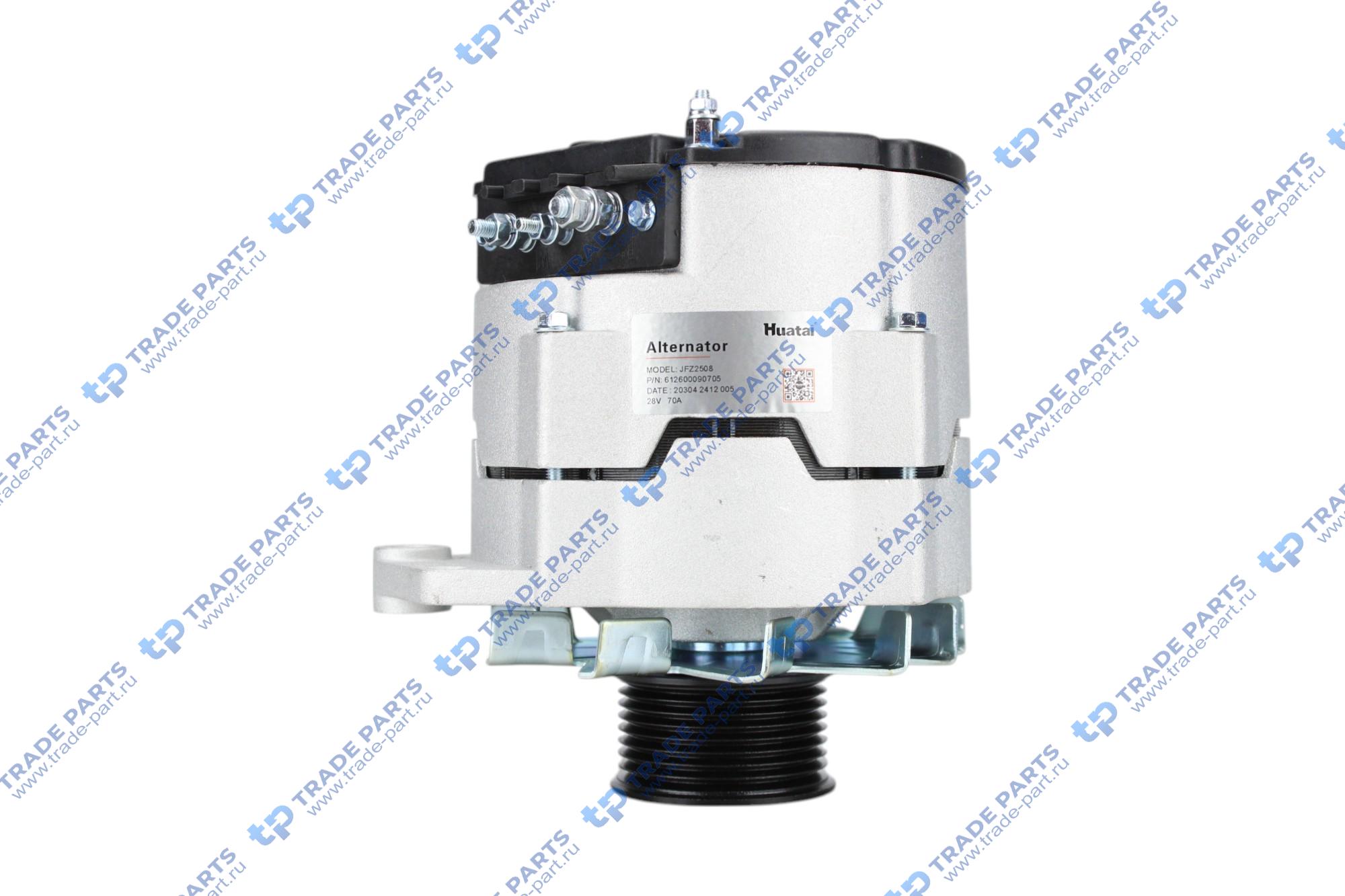 Генератор 28V  70A  WD10 HUATAI