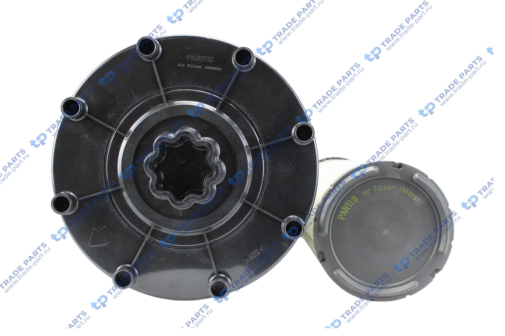 Реальная фотография фильтр воздушный с ножками комплект scania