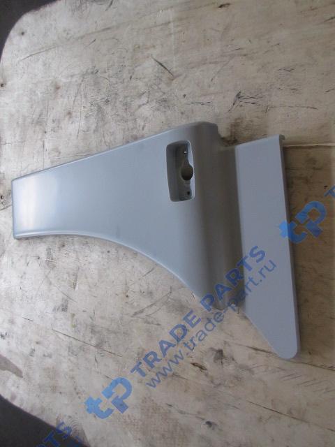 Реальная фотография накладка боковая заднего крыла передней оси правое (прямоугольный повторитель) c7h sitrak качество о