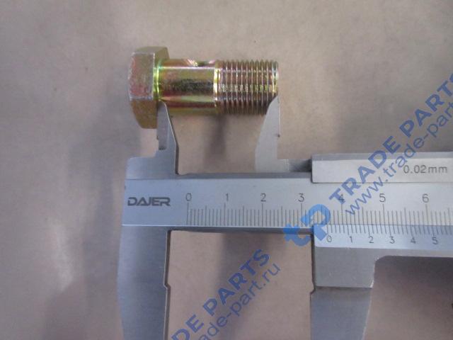 Реальная фотография болт полый d18 (штуцер цилиндра гура) качество о