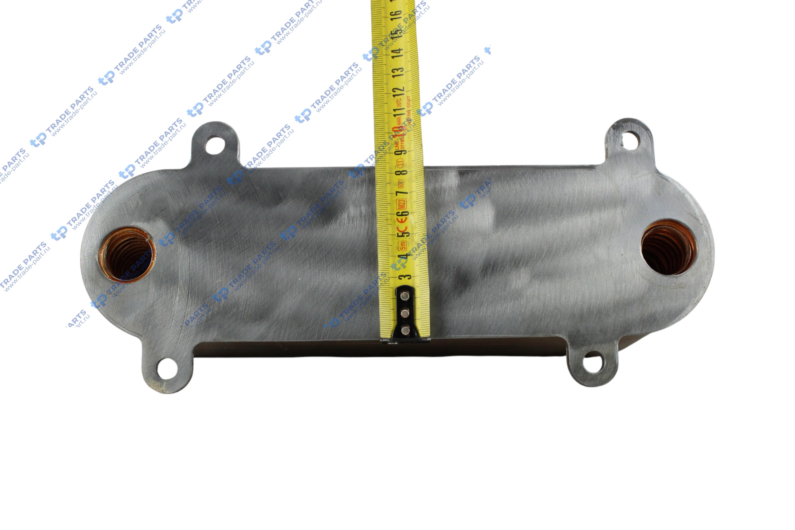 Реальная фотография радиатор масляный (маслоохладитель) wp13 shacman x3000/f3000 huatai