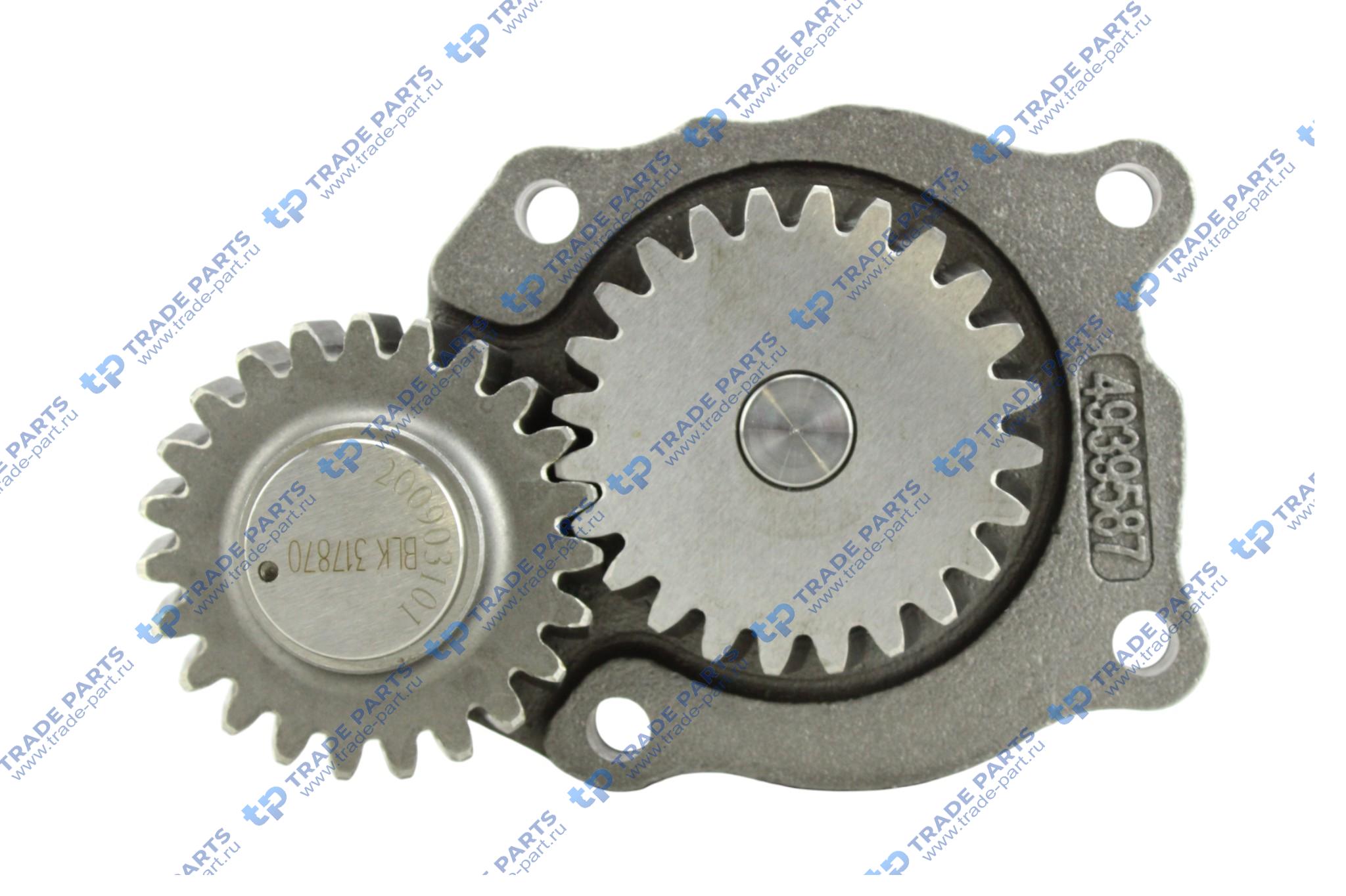 Реальная фотография насос масляный cummins eqb 210-20 косой шлиц