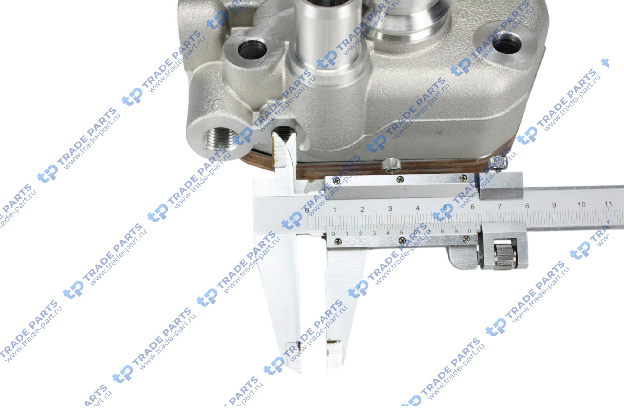 Реальная фотография головка компрессора mb actros om501/502 (1-цилиндровый) в сборе euro 4, 5