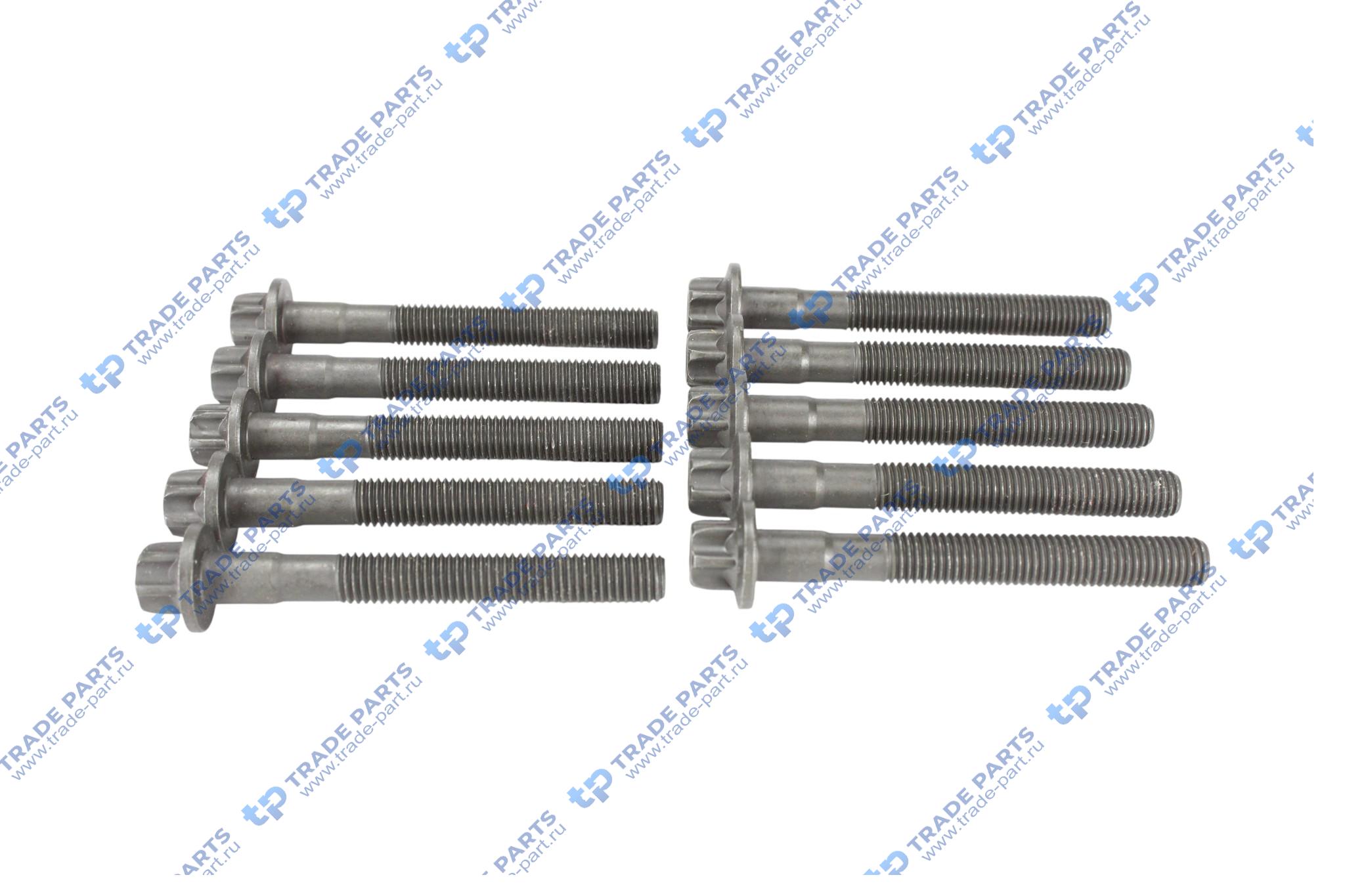 Реальная фотография комплект болтов гбц (м) m12x1.75 l=102 mb sprinter om611/om646 /w210/vito 2.2cdi 98> (10)