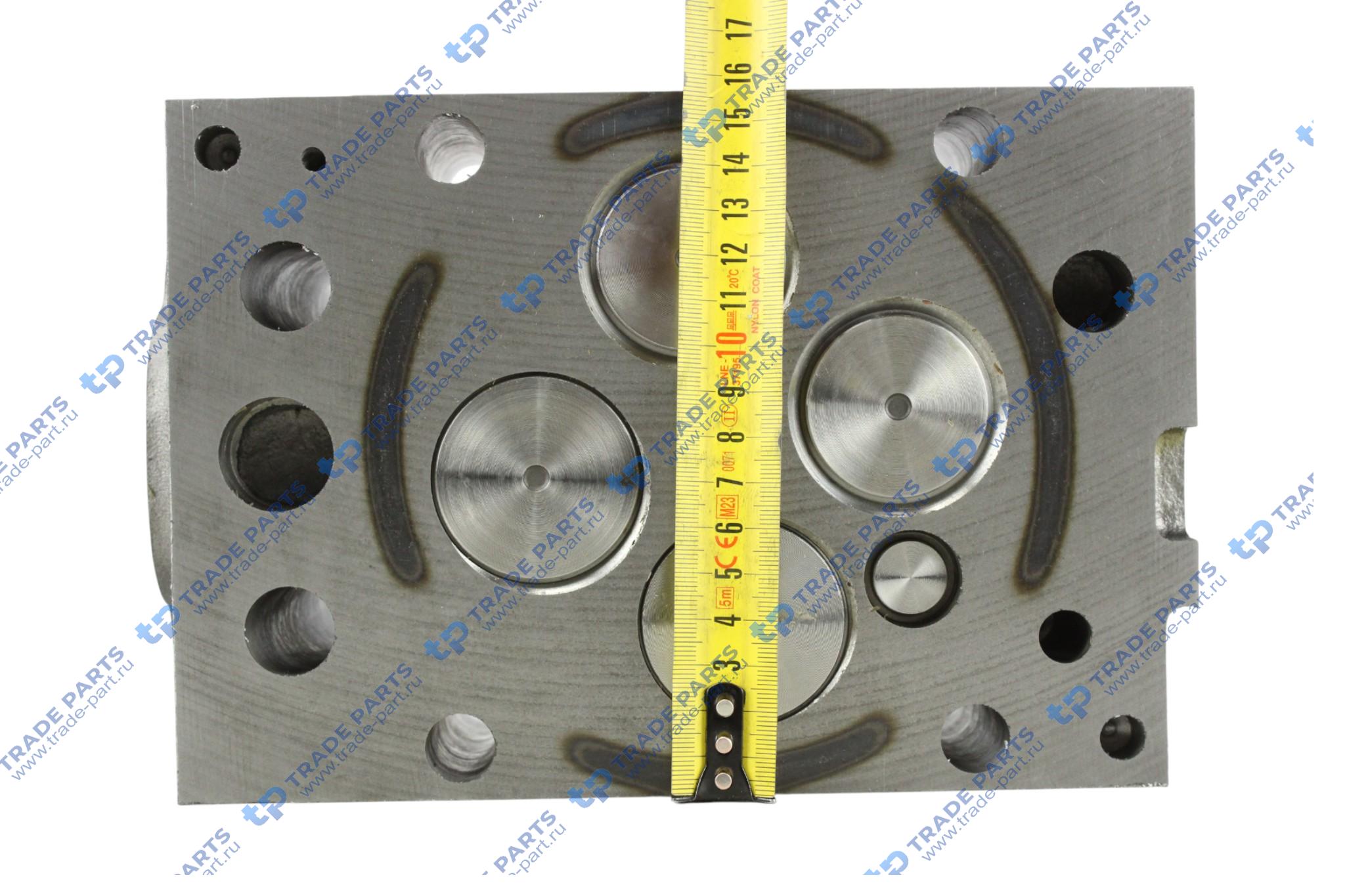 Реальная фотография головка блока (с клапанами) mb om 457/460 hla/la