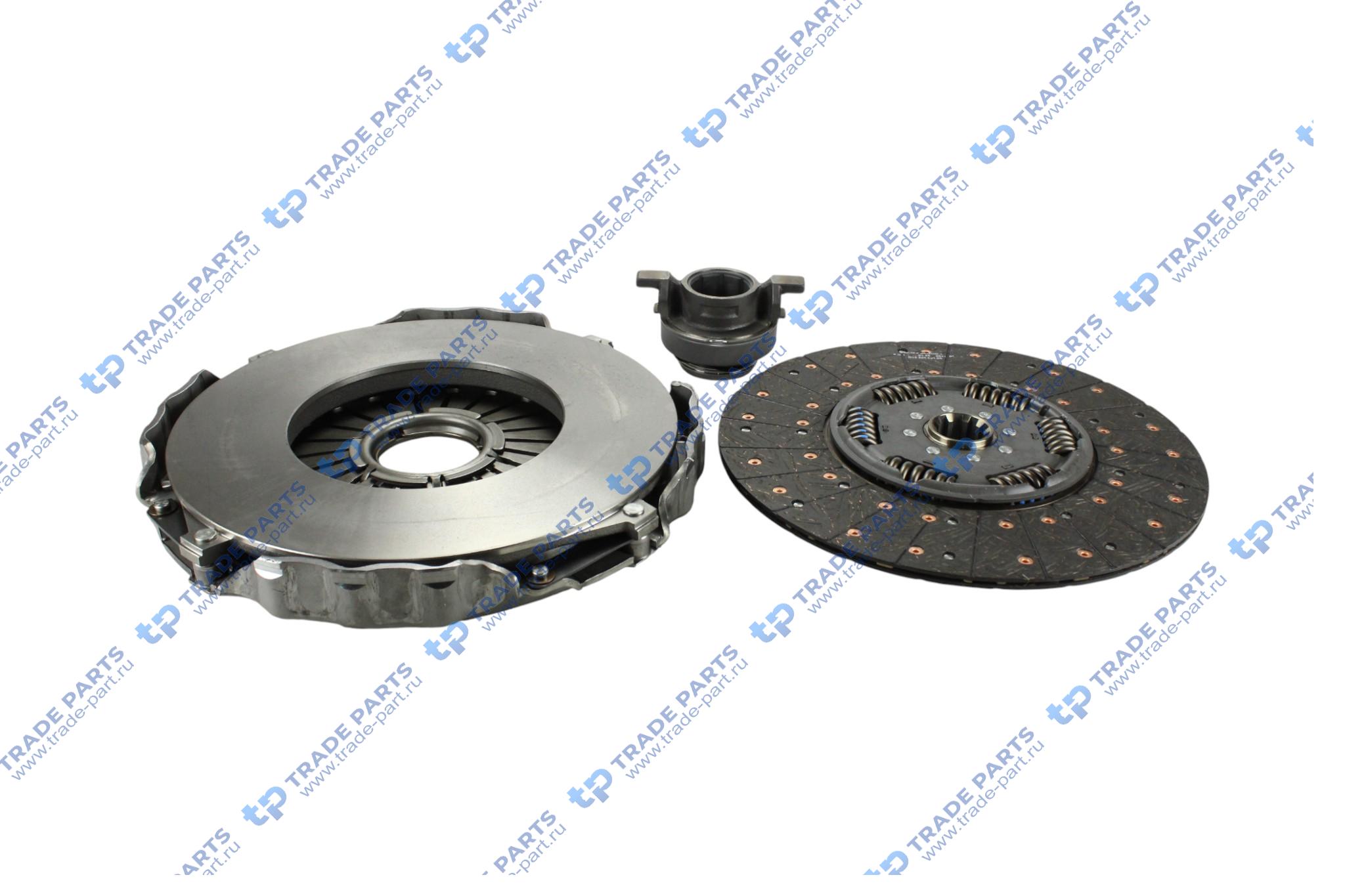 Реальная фотография комплект сцепления ford cargo ecotorq 9,0 zf 16s1620 430 mm.