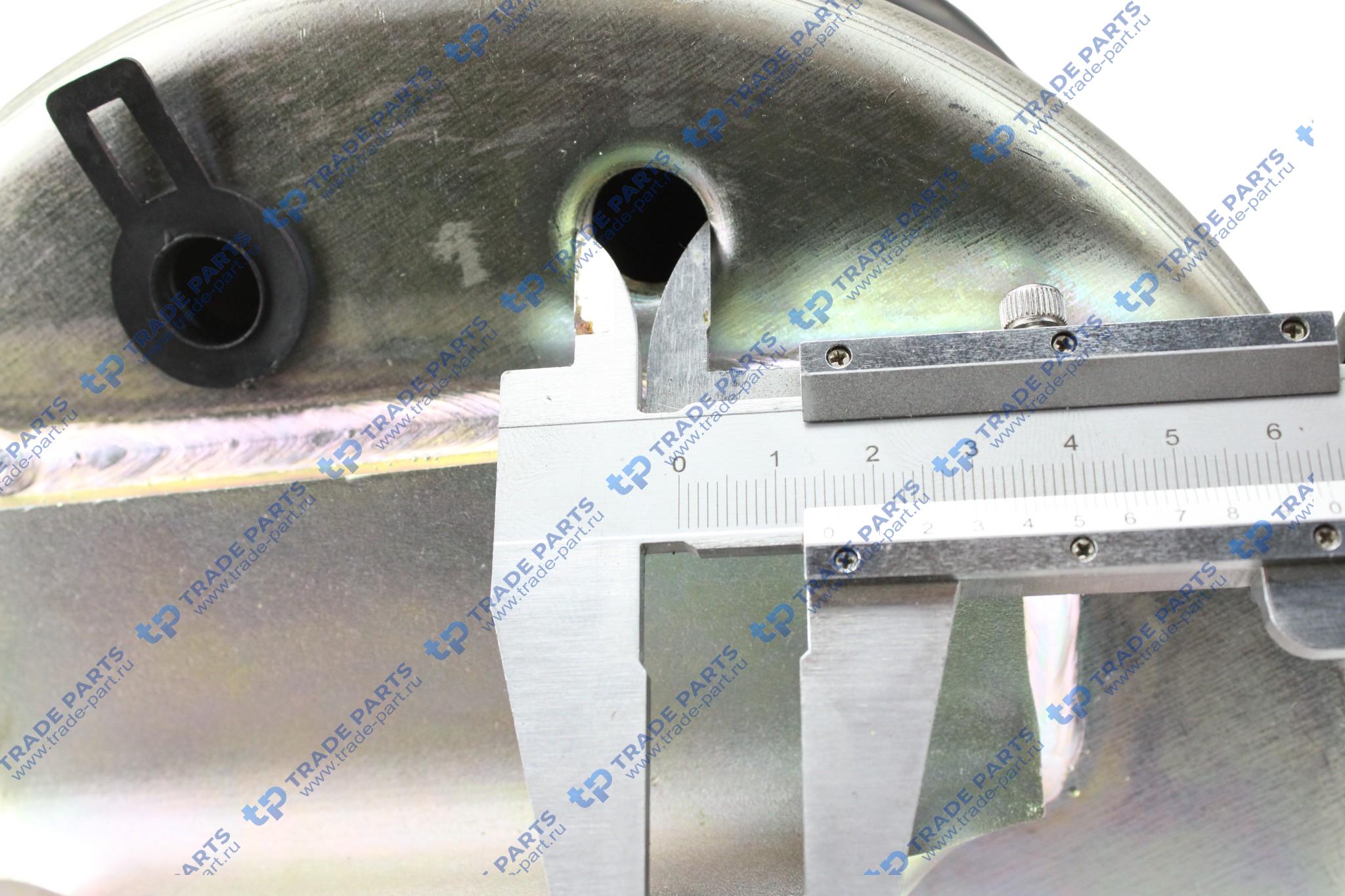 Реальная фотография пневморессора с пластиковым стаканом iveco stralis