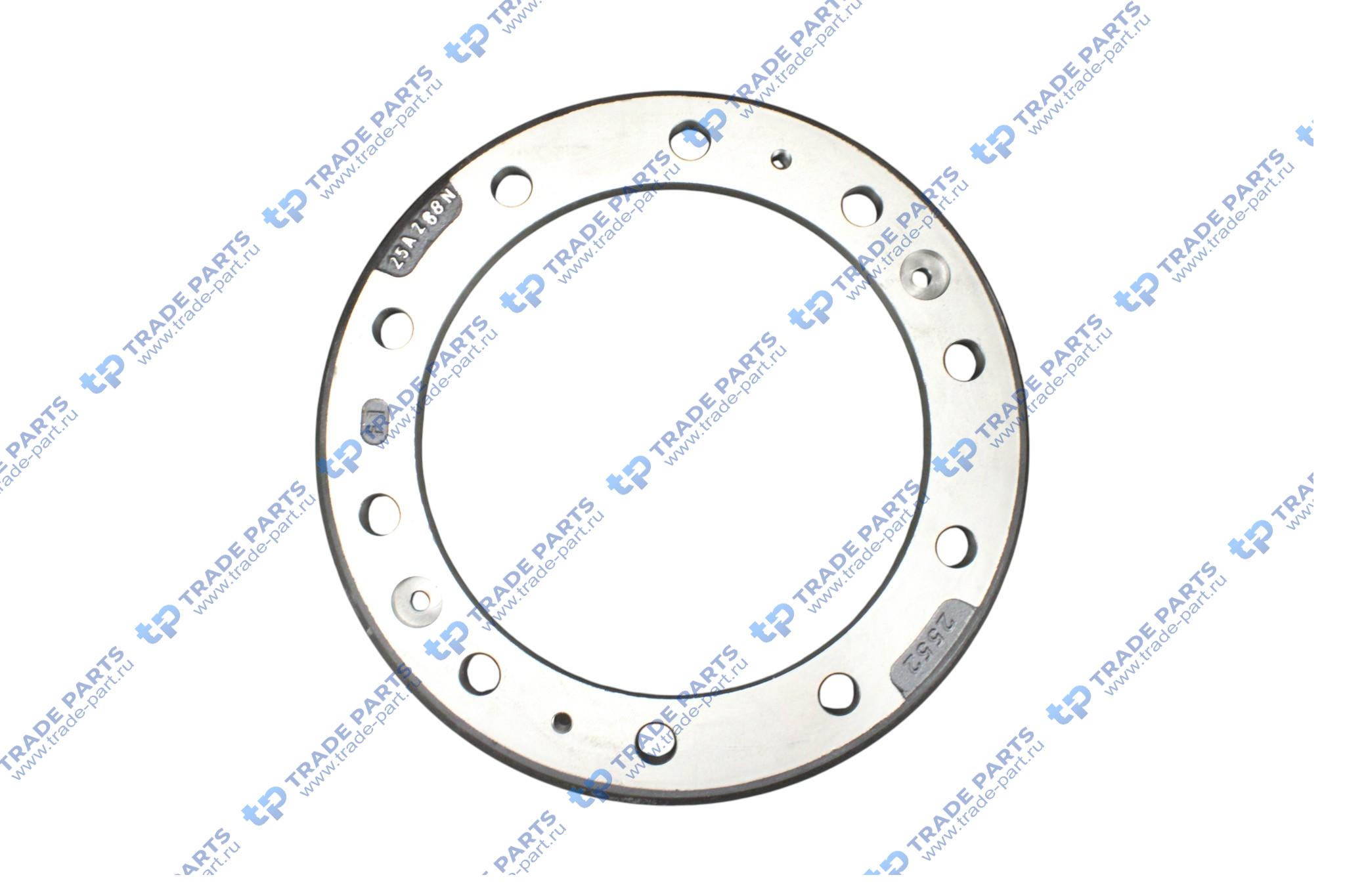 Реальная фотография барабан тормозной задний iveco trakker 410x213/285 h289.5 n10x23+2x12 пр-во турция