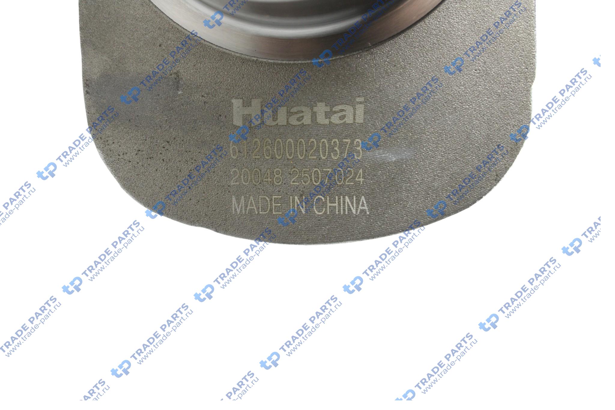 Реальная фотография коленвал wp10 евро2,3 (hrc 50) 612600020373 (лит) huatai