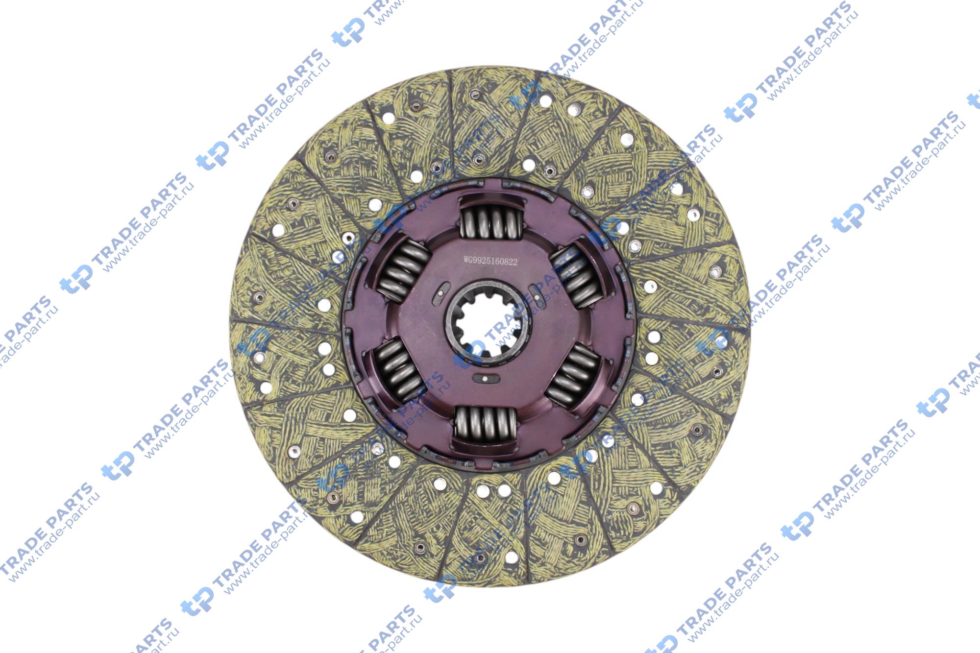 Диск сцепления d=52.5мм SITRAK/C7H MAX - HOWO/T5G с АКПП ZF TRAXON