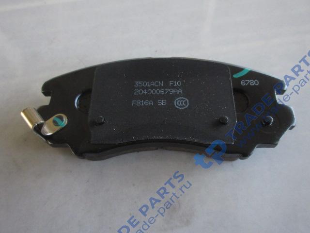 Реальная фотография колодки передние chery tiggo 7 pro/7 pro max