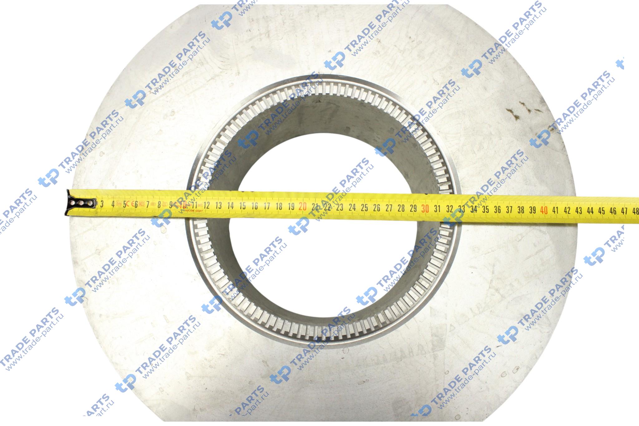 Реальная фотография диск тормозной 433x150x45x220 n10 ror пр-во турция