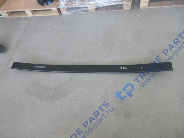 Реальная фотография лист задней рессоры f3000 №2 25x90 l=1640