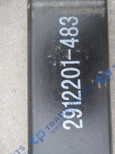 Реальная фотография лист №1 задней рессоры faw j6 3310/3250