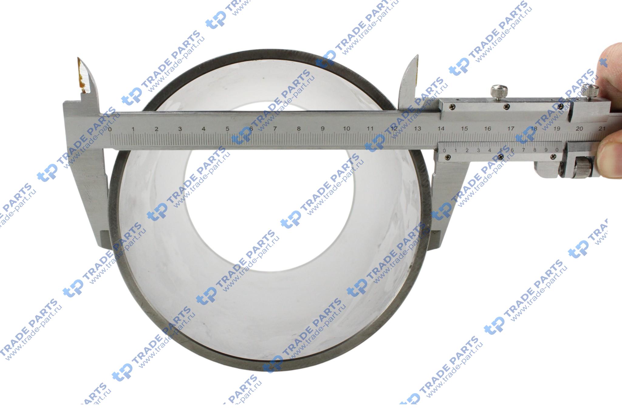 Реальная фотография гильза цилиндра a=142 c=159 l=257 h+f=9,95 (с упл. кольцами) mb om 471 la с огнеупорным кольцом