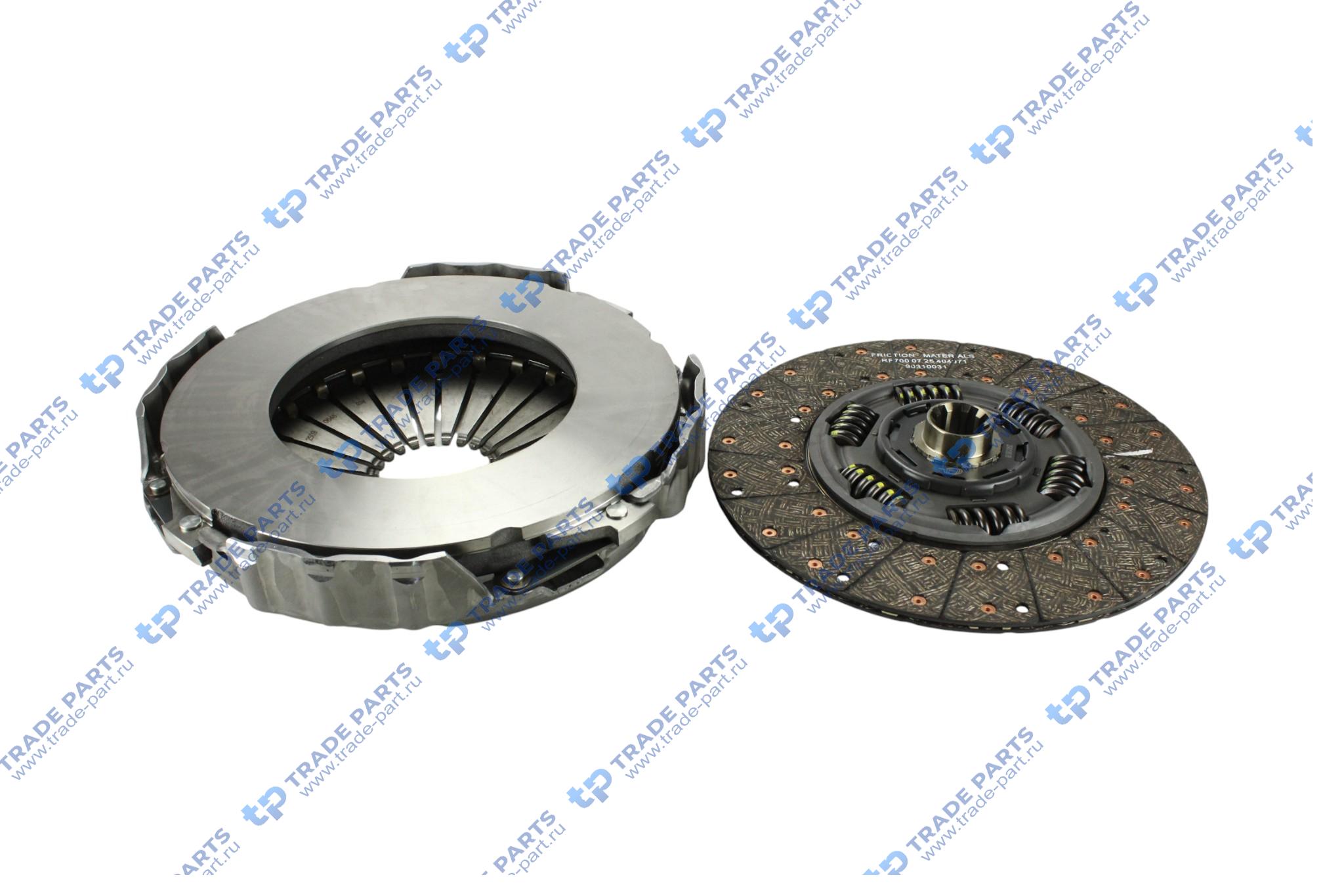 Реальная фотография комплект сцепления d430 без выжимного daf xf xf ii cf euro6