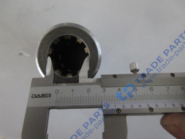 Реальная фотография втулка вала насоса гидравлического 10 шлицов/шпонка z3.10-5a/9305281