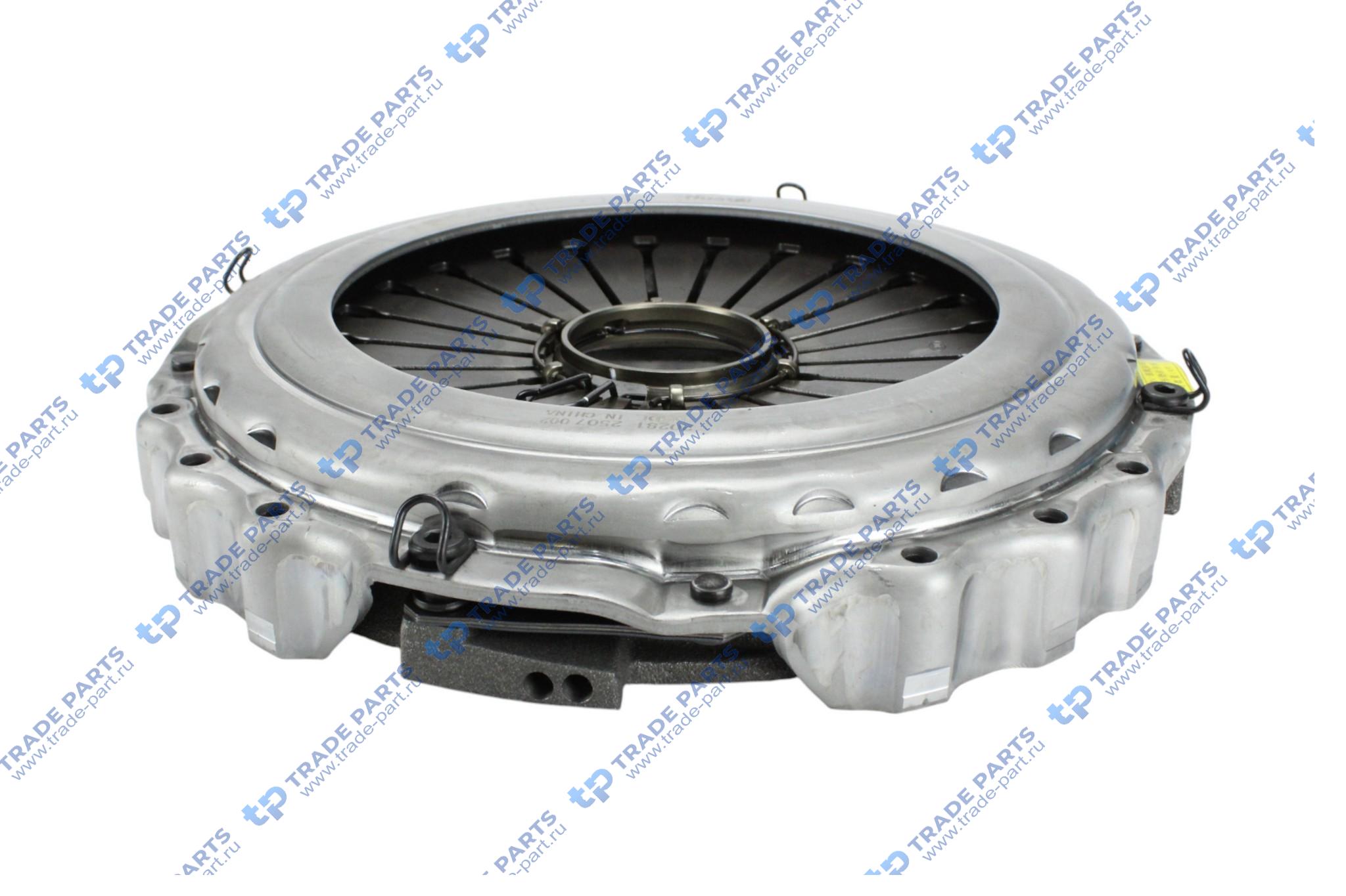 Реальная фотография корзина сцепления 430 мм howo t7h обратный выжим (отжимная с кольцом) huatai