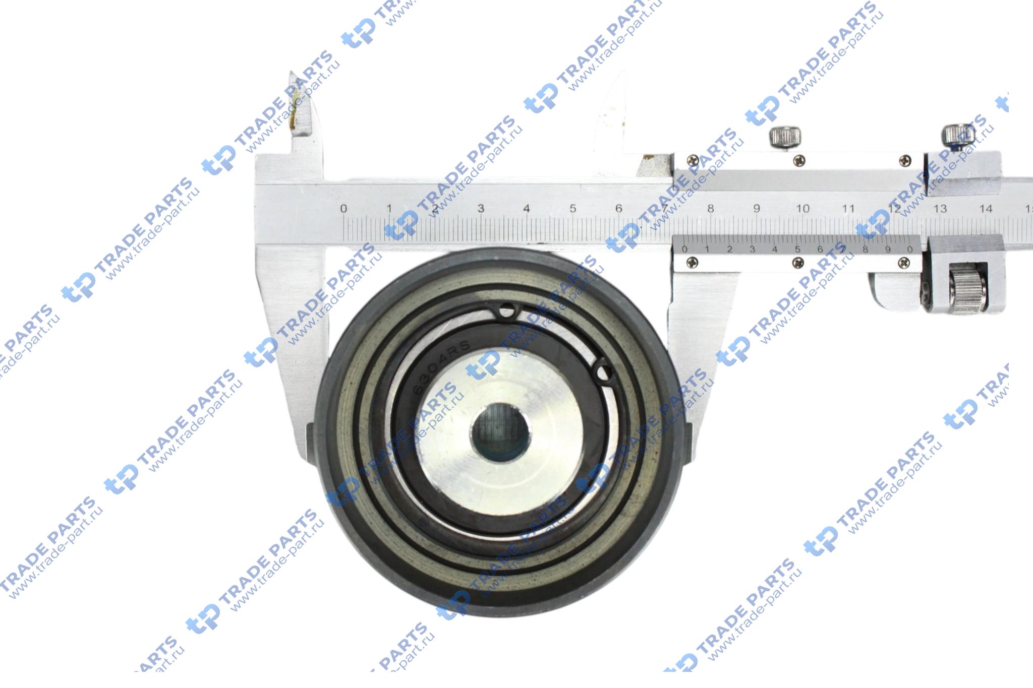 Реальная фотография ролик натяжителя ремня 74x11x39 scania d13/9