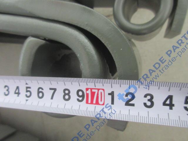 Реальная фотография рессора передняя в сборе 14 листов 8x4 14x90