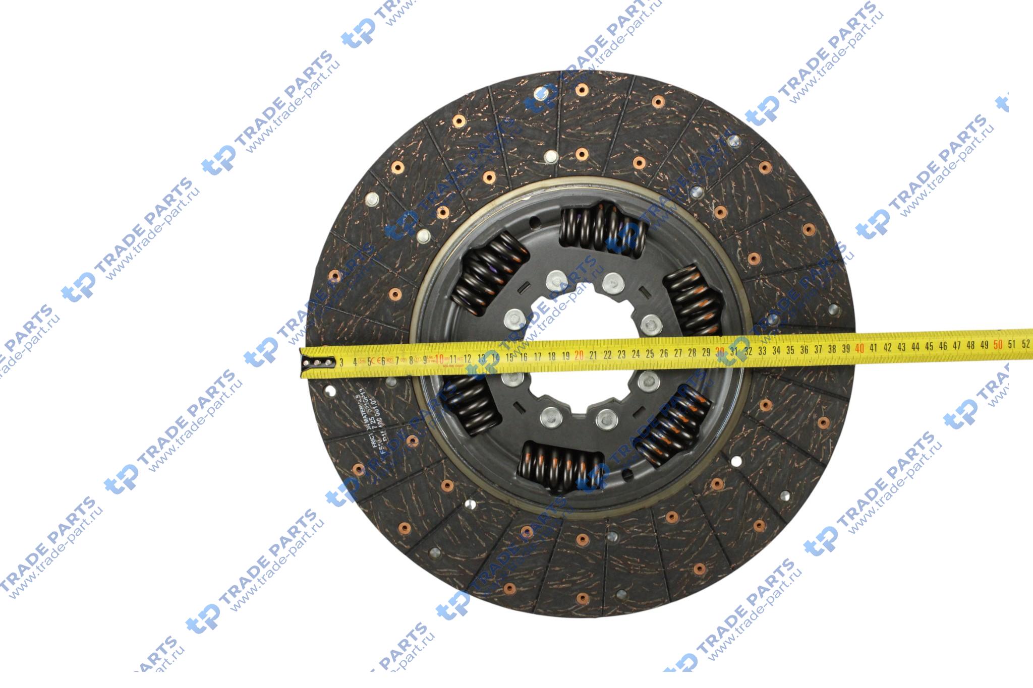 Реальная фотография диск сцепления без шлицов man tga, tgs, tgx d2066lf, d2676lf zf ecosplit 3 manuel 400 mm. twin disc