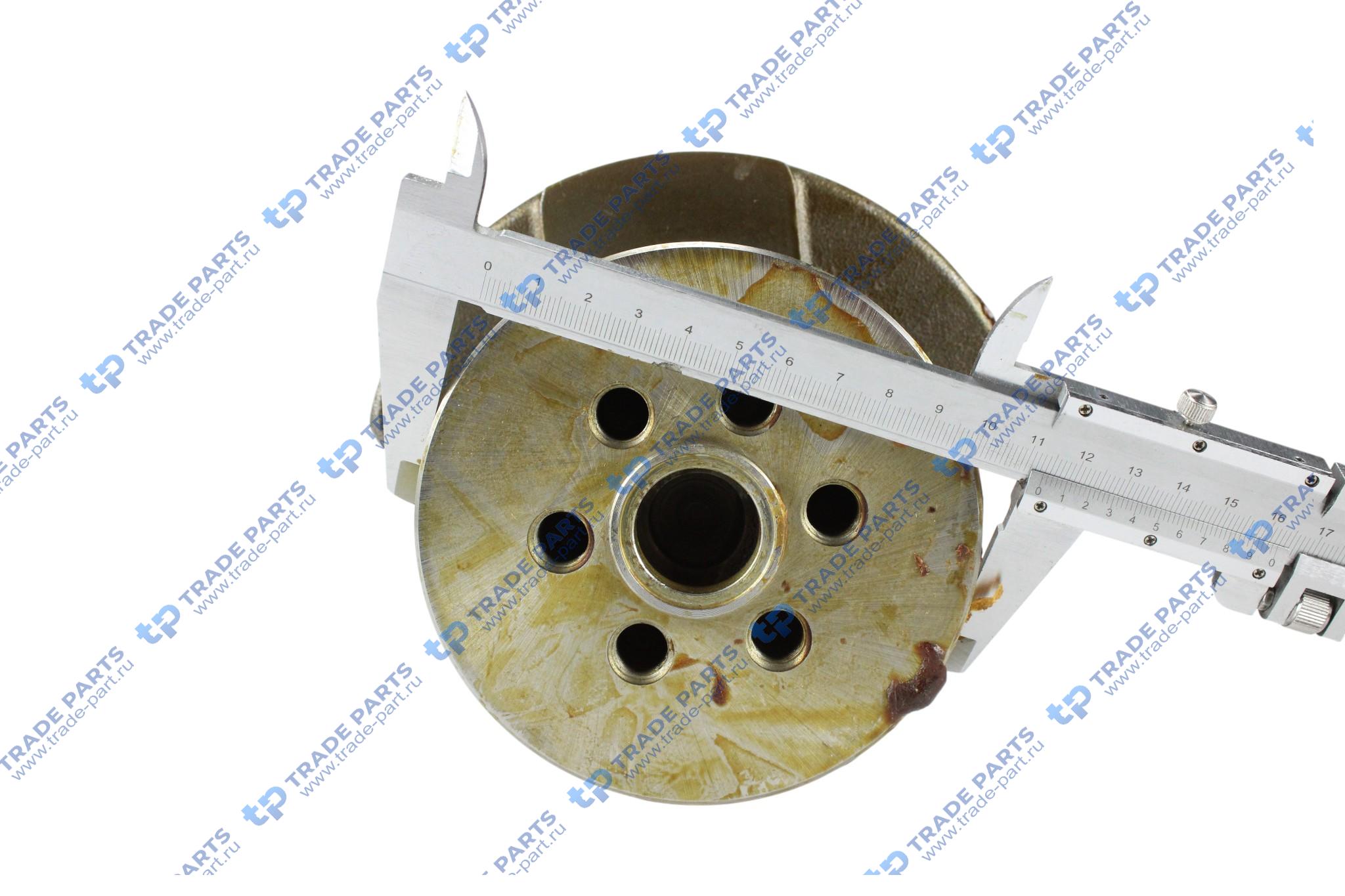 Реальная фотография вал коленчатый iveco daily 8140.23/43 фланец 114мм