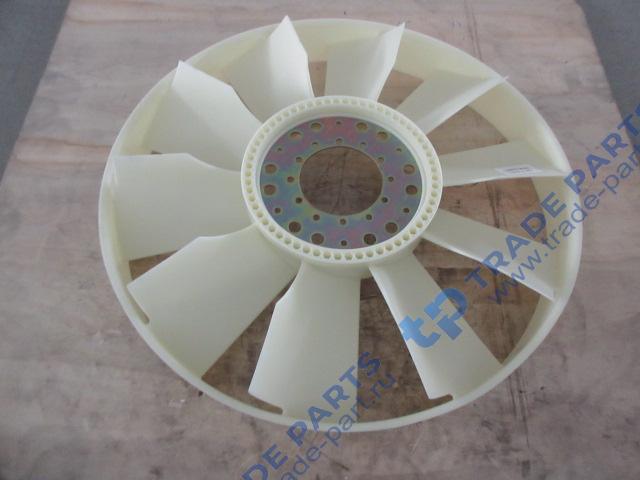 Реальная фотография крыльчатка вентилятора 10 лопастей с ободом faw 1308010-263