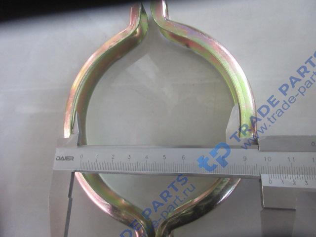 Реальная фотография хомут гофры (2 полукольца) евро4 d=100