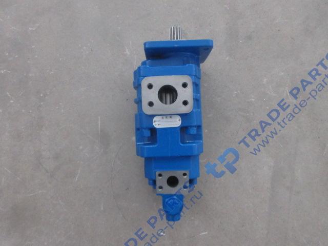 Реальная фотография насос гидравлический 31z1-00121 hyundai sl765