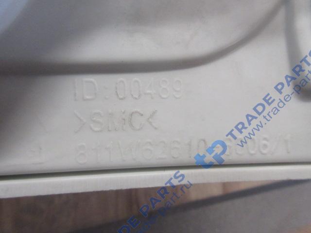 Реальная фотография накладка нижняя правой двери (под покраску) sitrak c7h