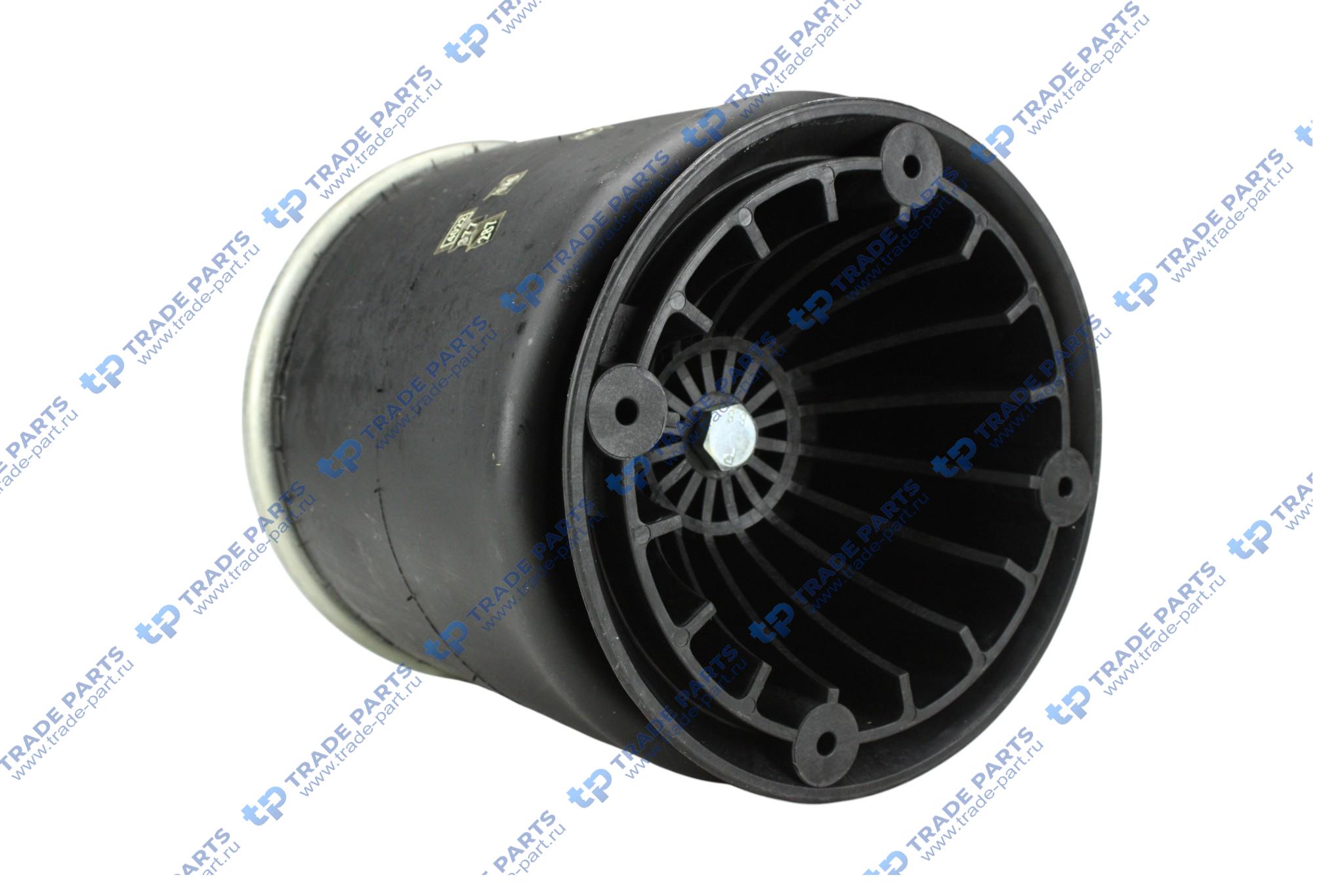 Реальная фотография рессора пневматическая со стаканом; (2 шп. возд. / 4 отв.); saf 2618v