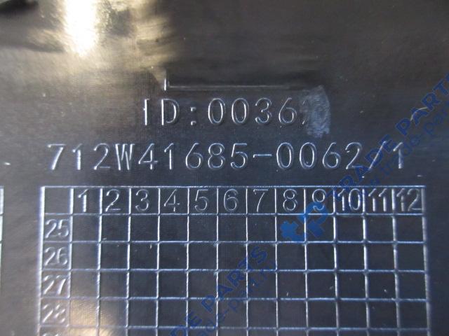 Реальная фотография накладка переднего бампера верхняя sitrak c7h