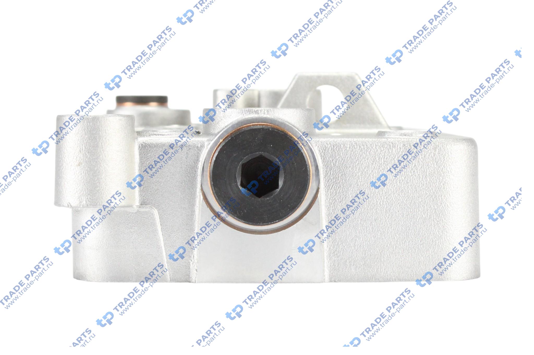 Реальная фотография головка блока компрессора knorr bremse lp4957 scania 4-series 2х цил.