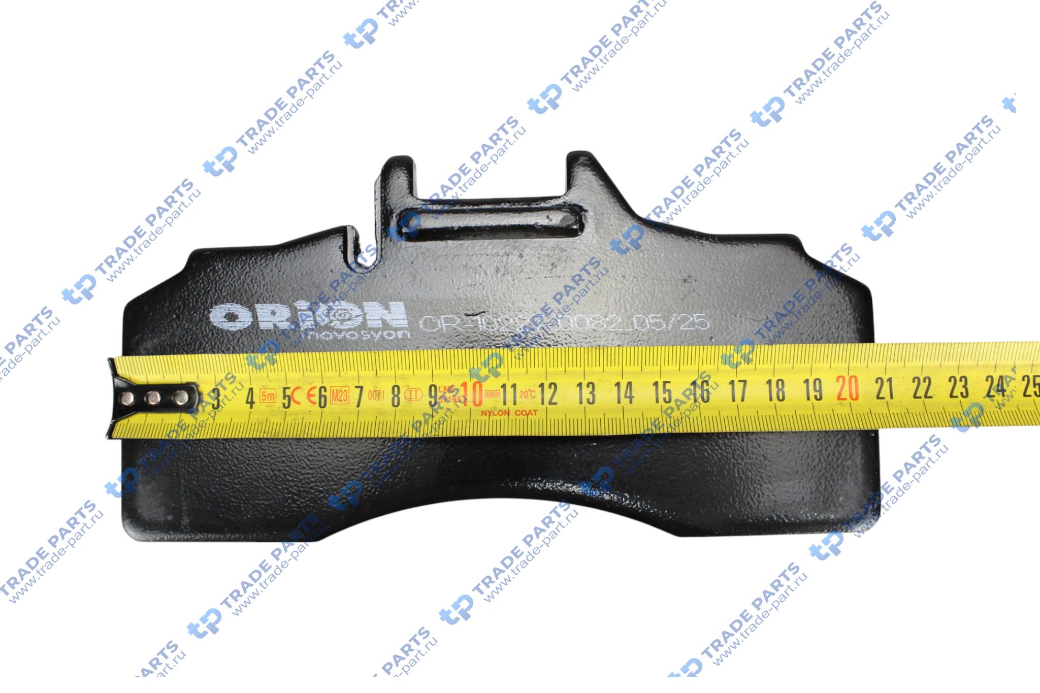 Реальная фотография колодки тормозные 29227 bpw tsb 3709 пр-во турция