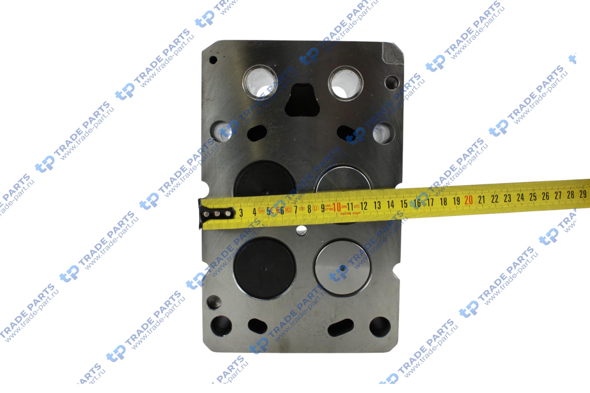 Реальная фотография головка блока цилиндра в сборе с клапанами wp13  1000928221 huatai