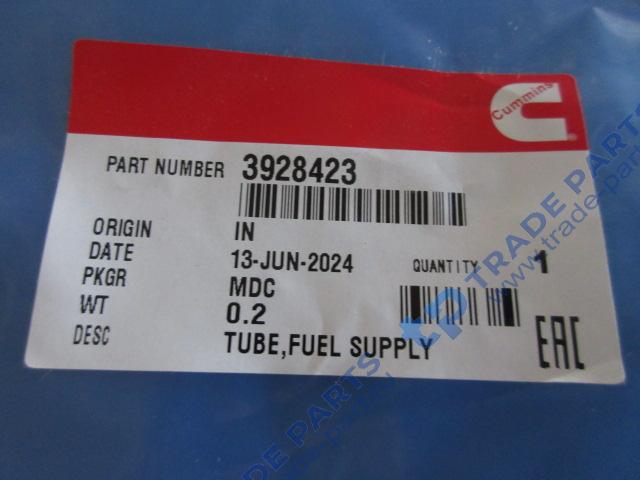 Реальная фотография трубка подачи топлива тннд качество о