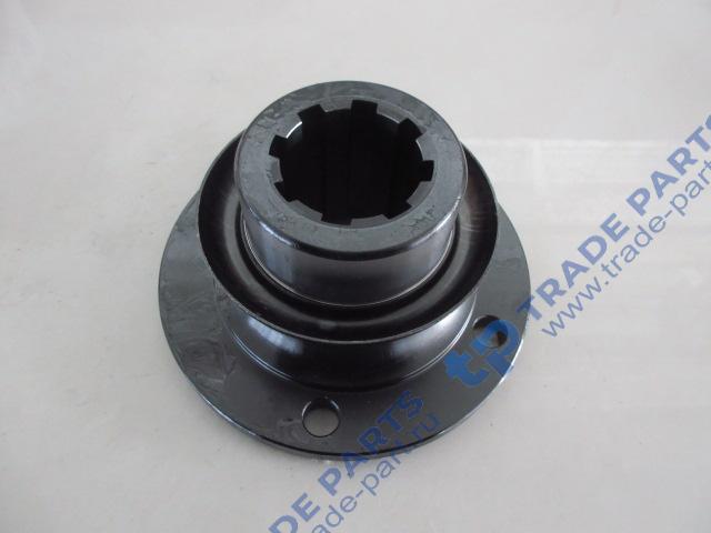 Реальная фотография фланец хвостовика редуктора 180x4 с насечкой h=90 крупный шлиц z=8